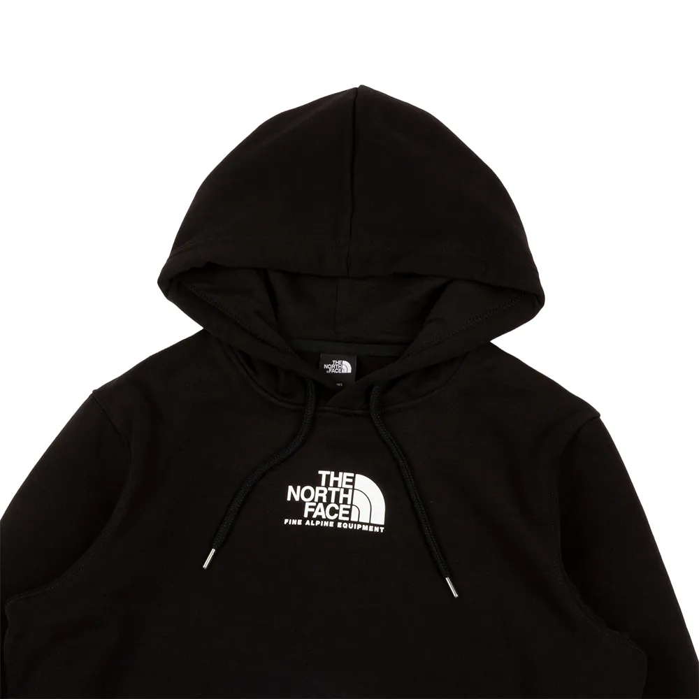 Fine Alpine Pullover Hoodie 'TNF Black/ White'