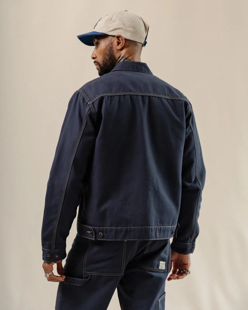 Garage Canvas Jacket - Navy