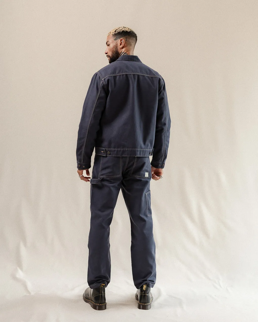 Garage Canvas Jacket - Navy