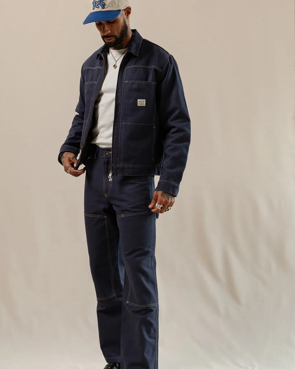 Garage Canvas Jacket - Navy