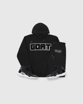 GOAT Classic Chenille Sweatsuit (Military Black)