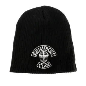 Grimfrost Clan Beanie, Black