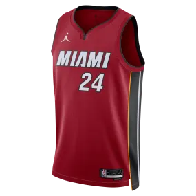 Haywood Highsmith Nike Jordan Brand Miami HEAT Statement Red Swingman Jersey