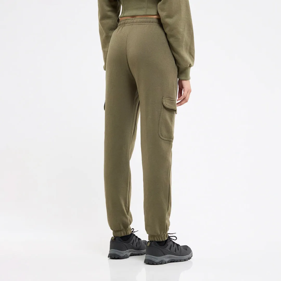 High-Waisted Cargo Pants