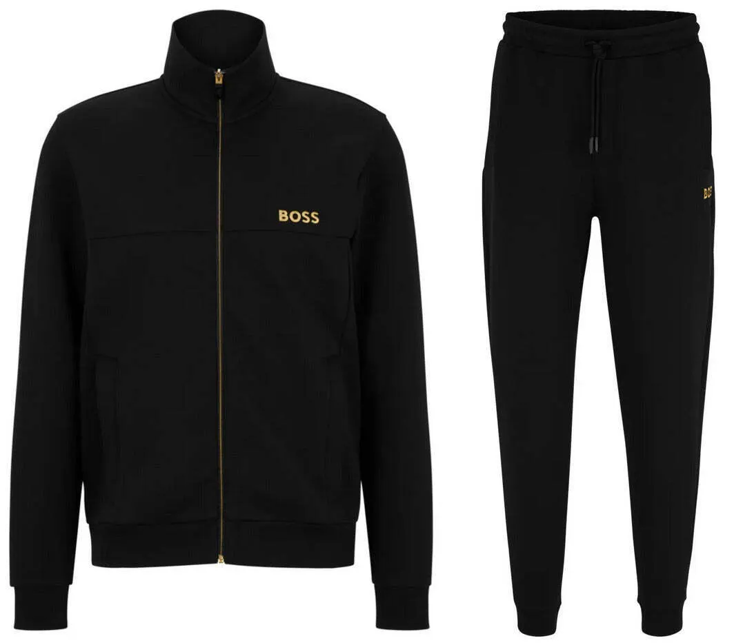 Hugo Boss 50482899-001/50482911-001 Black Tracksuit