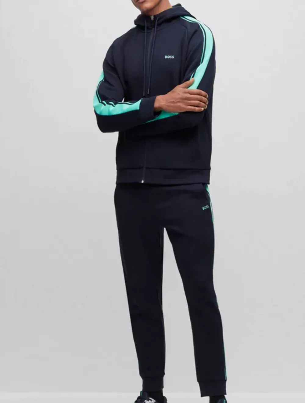 Hugo Boss Tracksuit Set Dark Blue 50488778-402