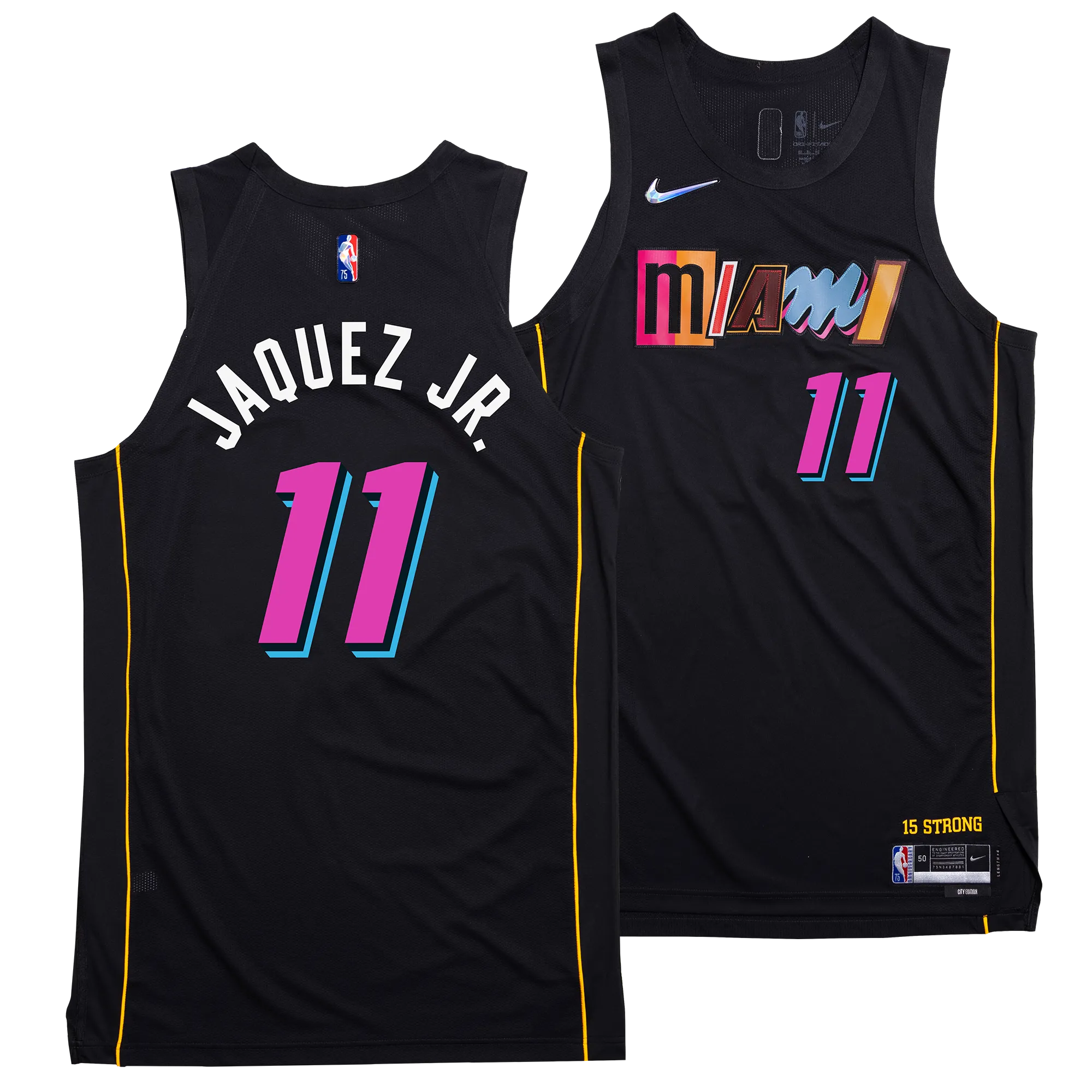 Jaime Jaquez Jr. Nike Miami Mashup Swingman Jersey