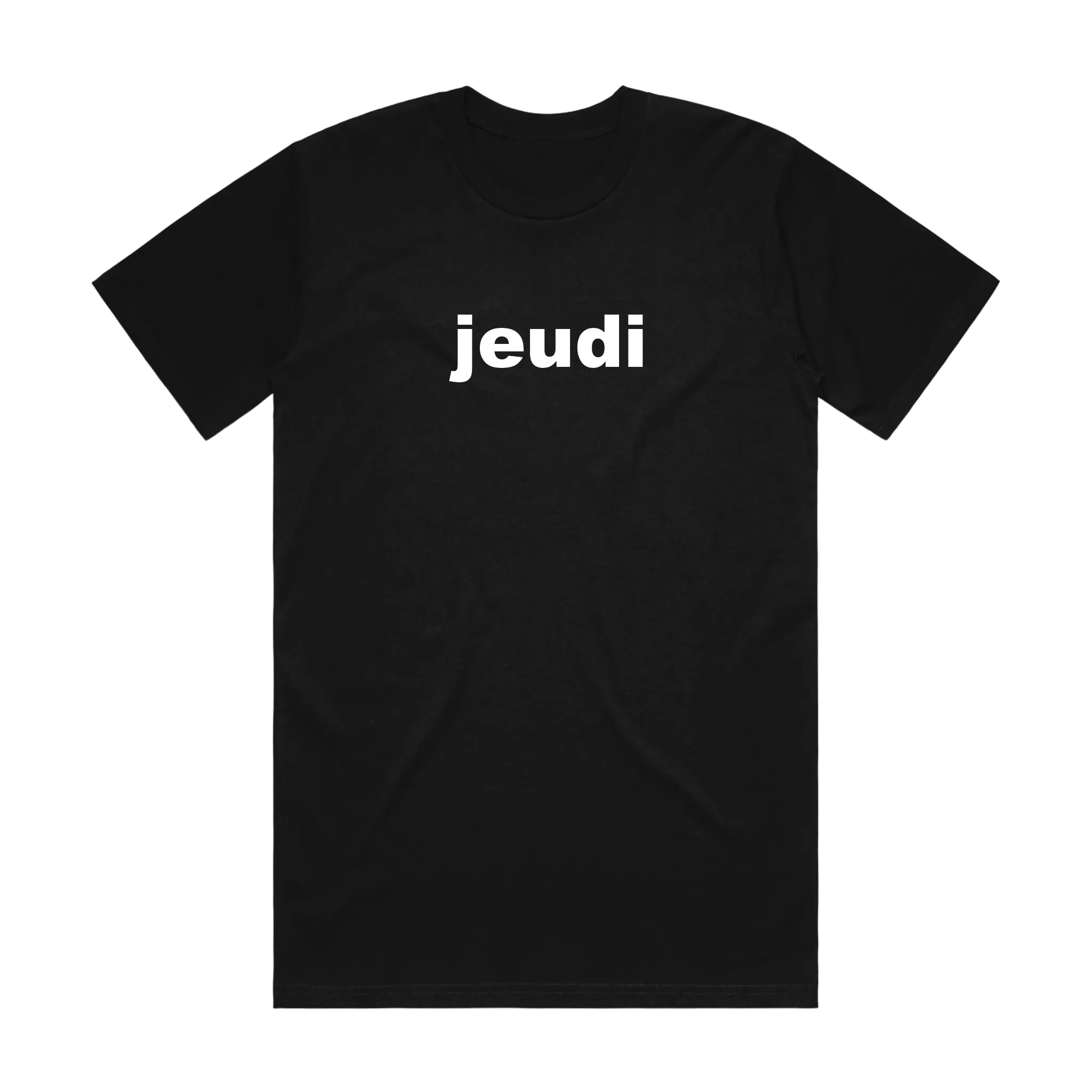 Jours de semaine [unisex t-shirt] Black