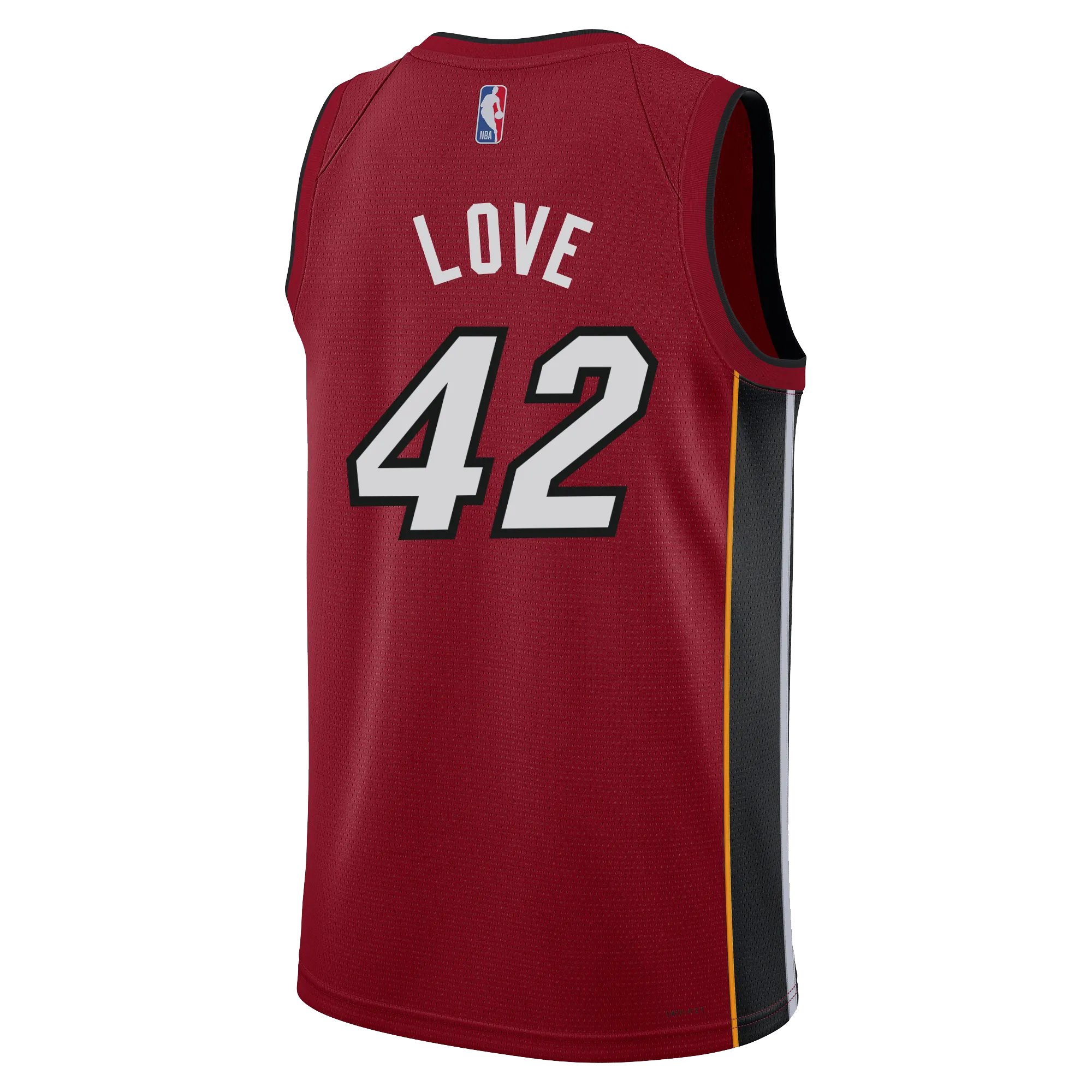 Kevin Love Nike Jordan Brand Miami HEAT Statement Red Swingman Jersey