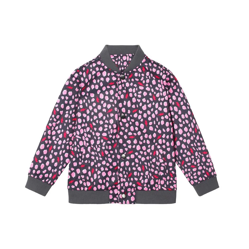 Kids Retro Tracksuit Jacket - Pink