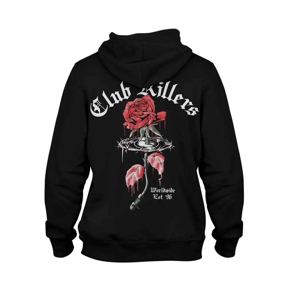 Killer Rose Heavyweight Hoodie - Black