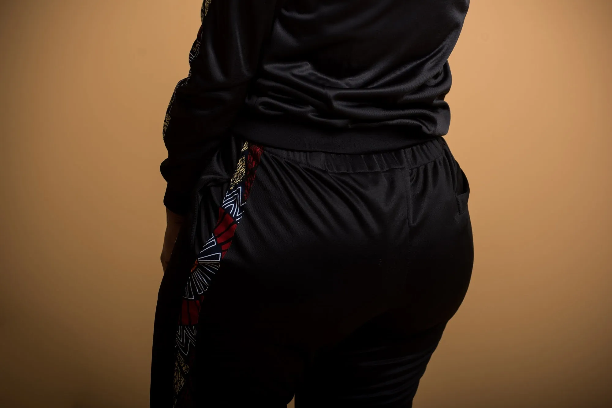 Ladies - Nkanyezi Black Tracksuit Set