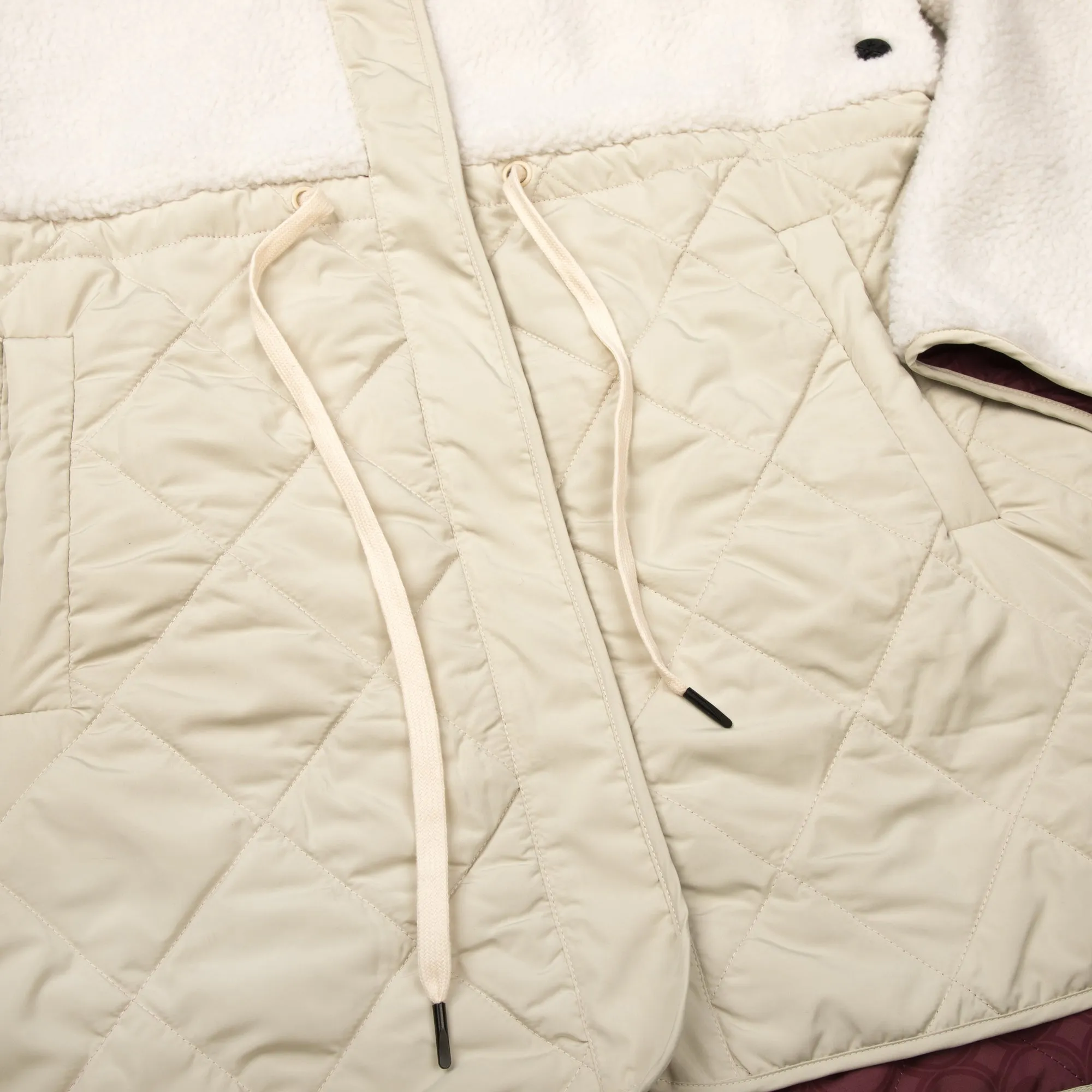 Leia Sherpa Puffer Jacket