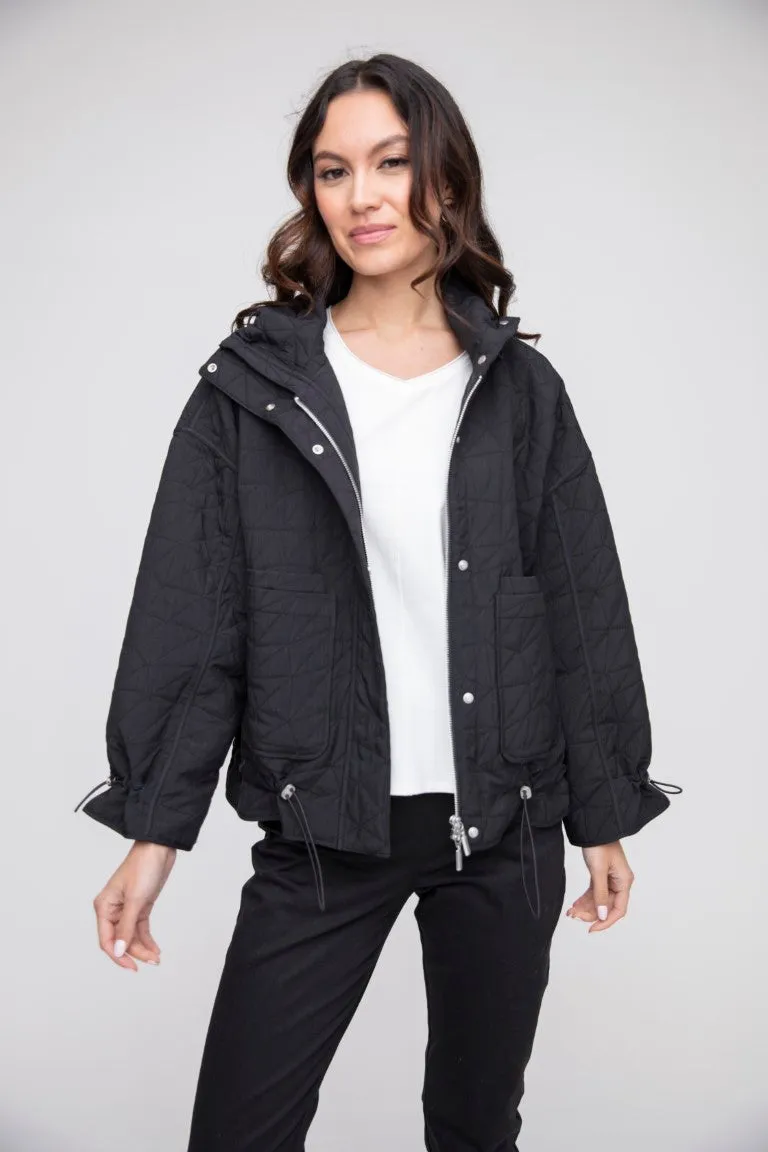 LIV BY HABITAT PERFECT PUFFER JACKET - BLACK - 230477BLK