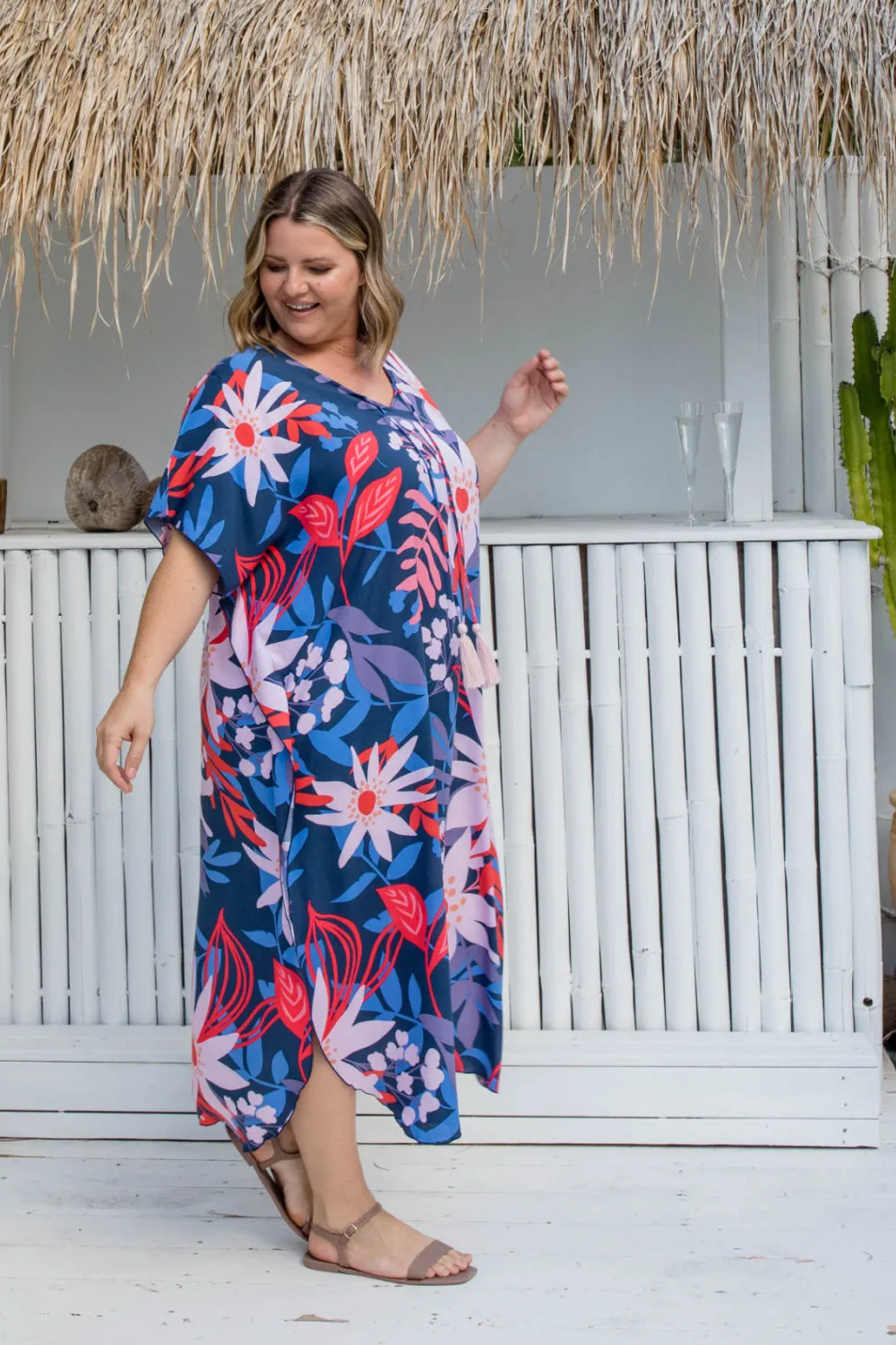 Long Kaftan Dress - Paradise