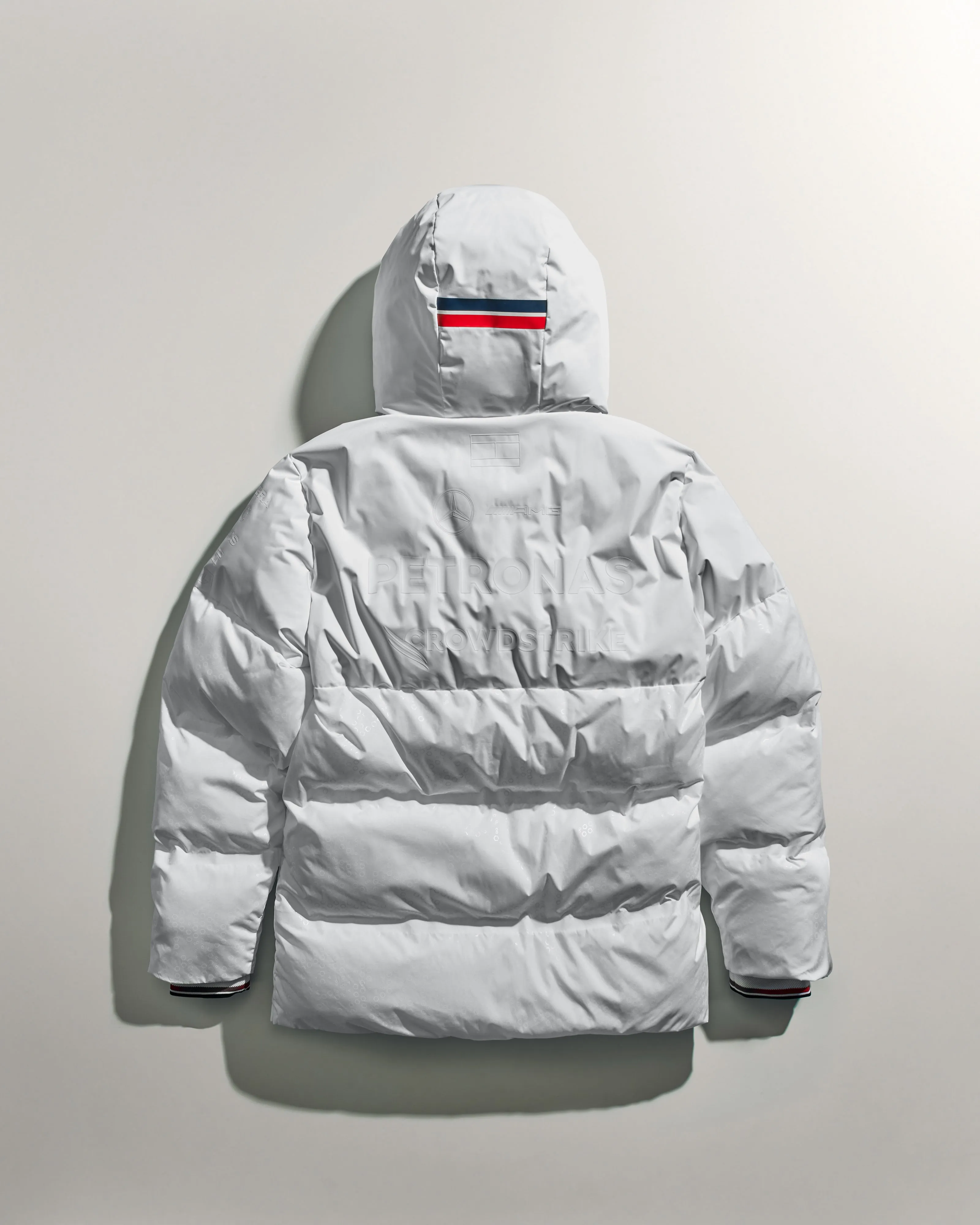 Mens 2024 Team Puffer Jacket White