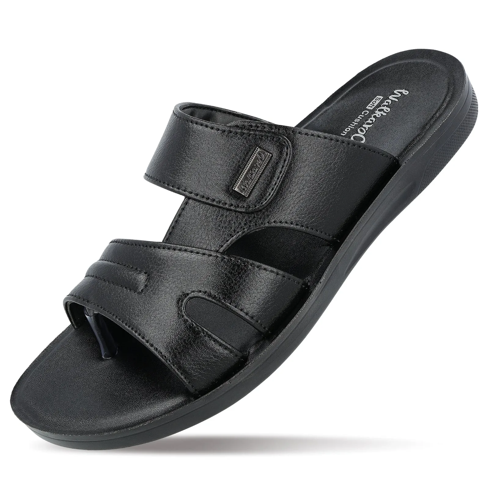 Men's Office Wear Sandals - WE1327 Black