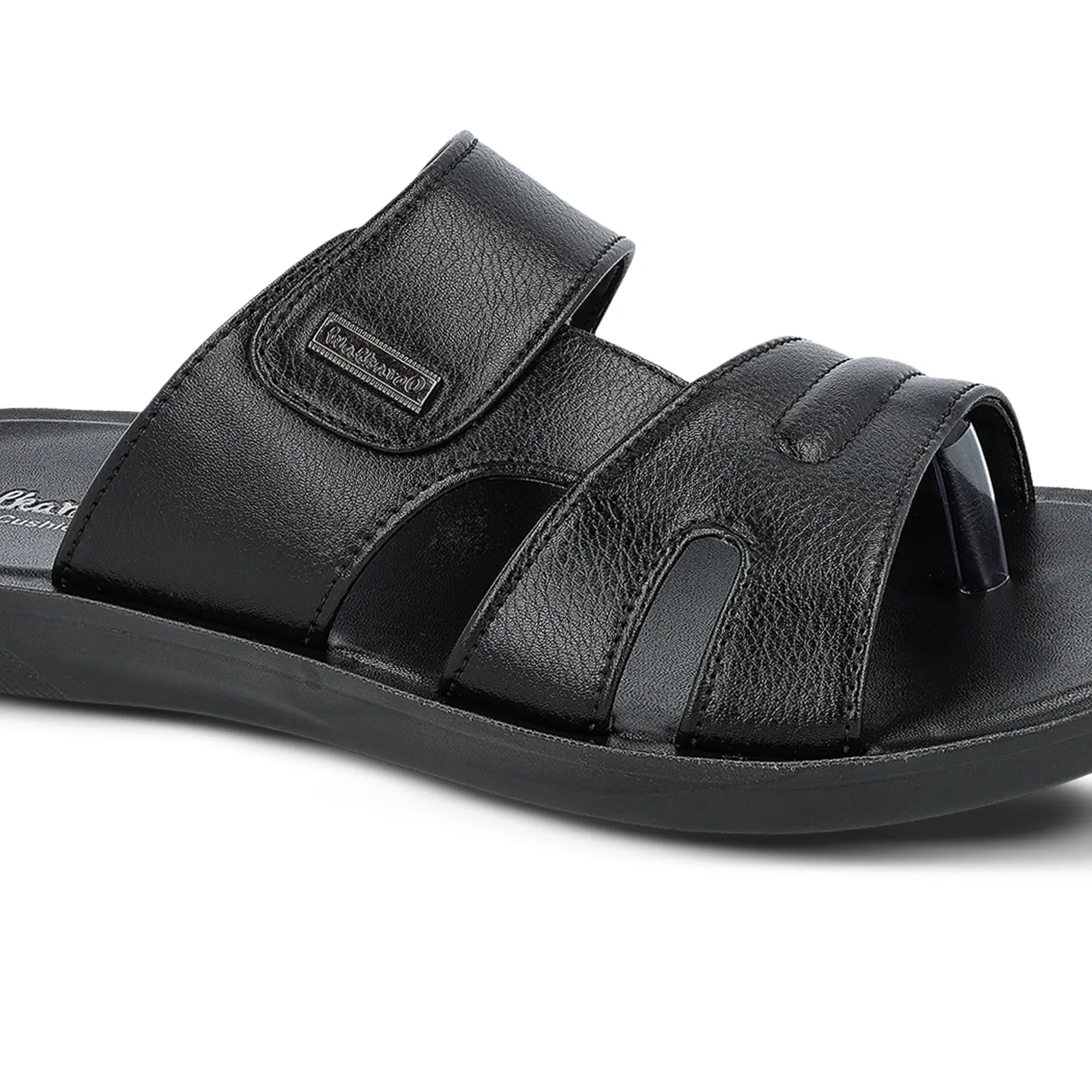 Men's Office Wear Sandals - WE1327 Black