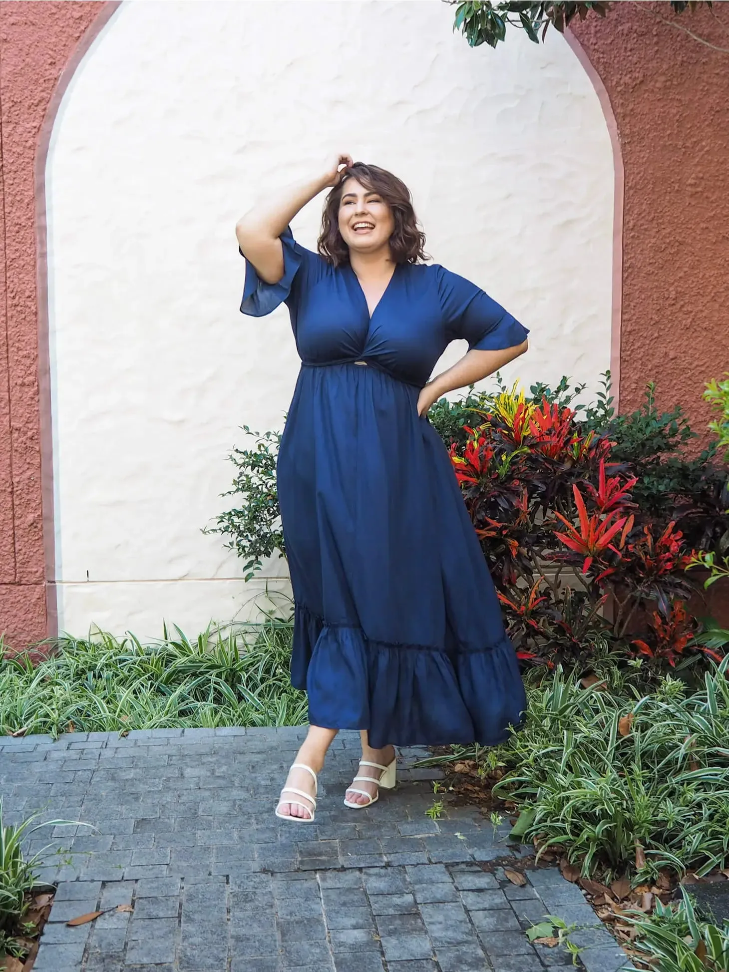 Nicole Maxi Dress - Plus Size