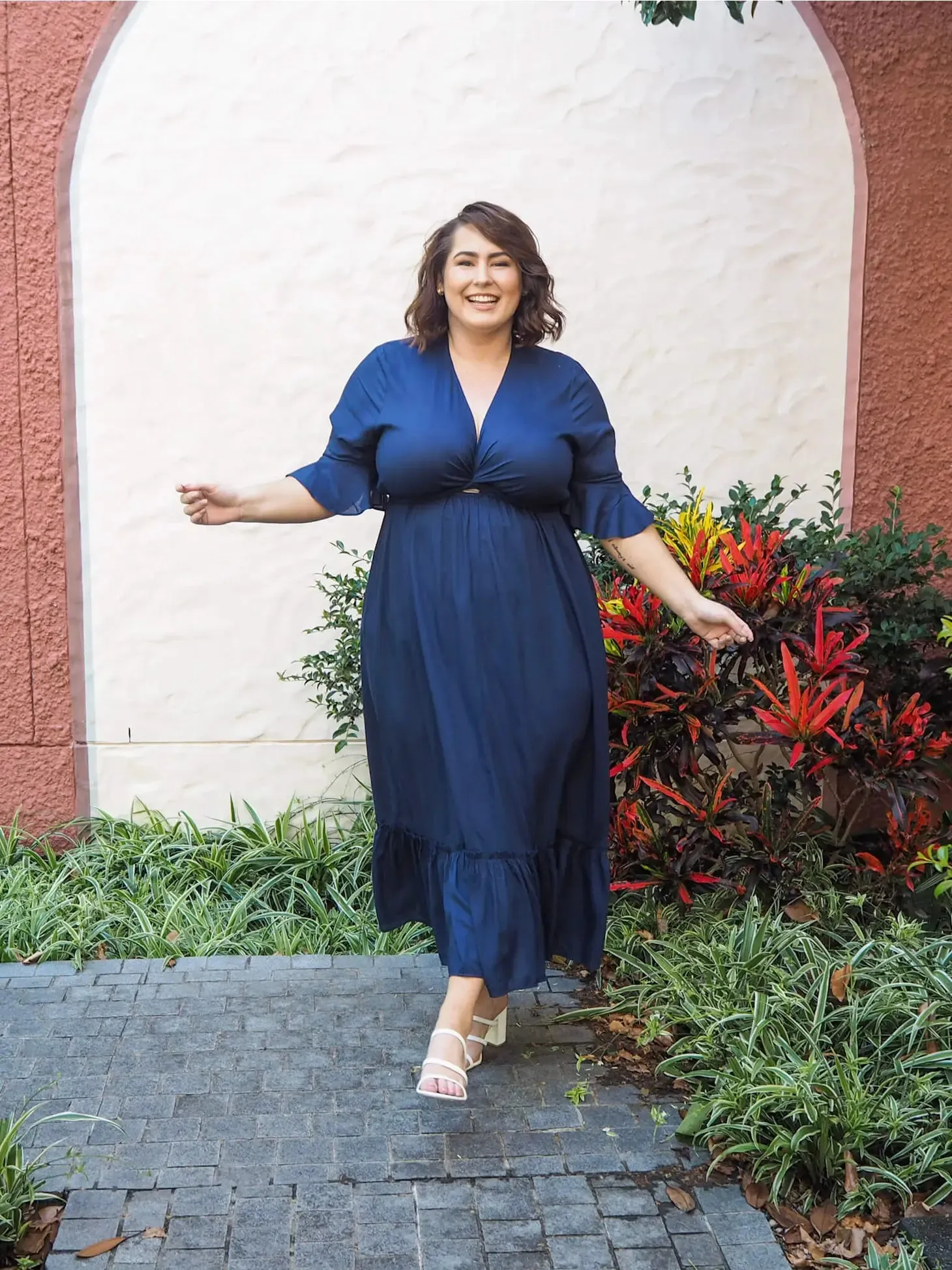 Nicole Maxi Dress - Plus Size