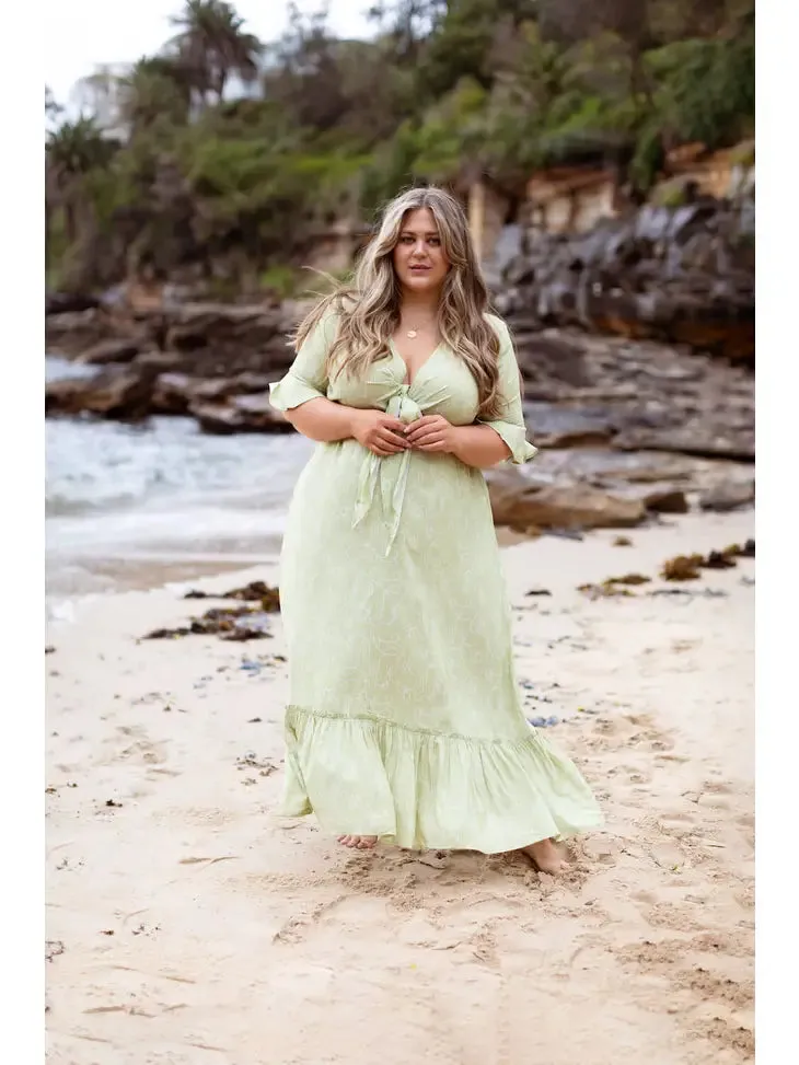 Nicole Maxi Dress - Plus Size