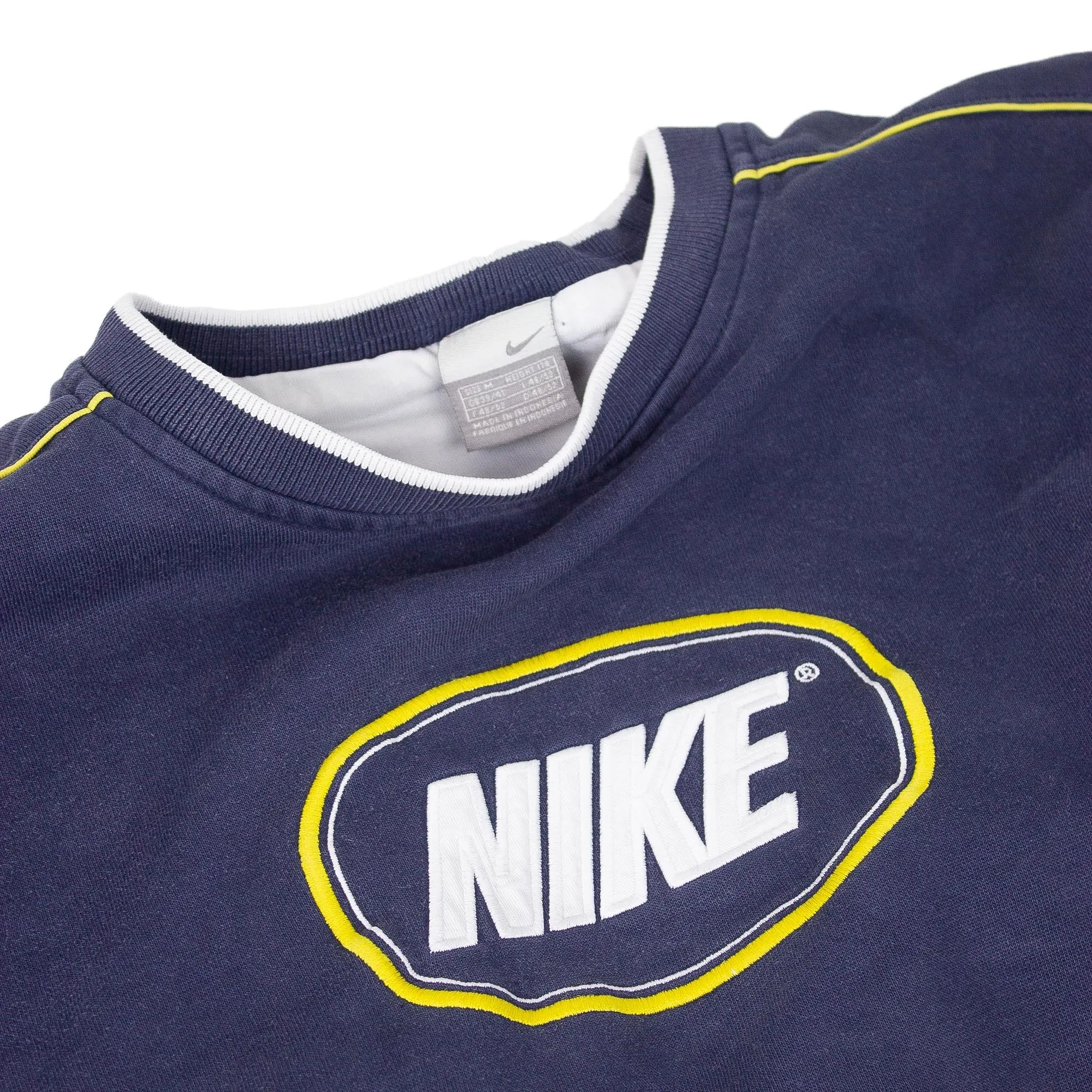 Nike 00s Embroidered Spellout Sweatshirt (M)