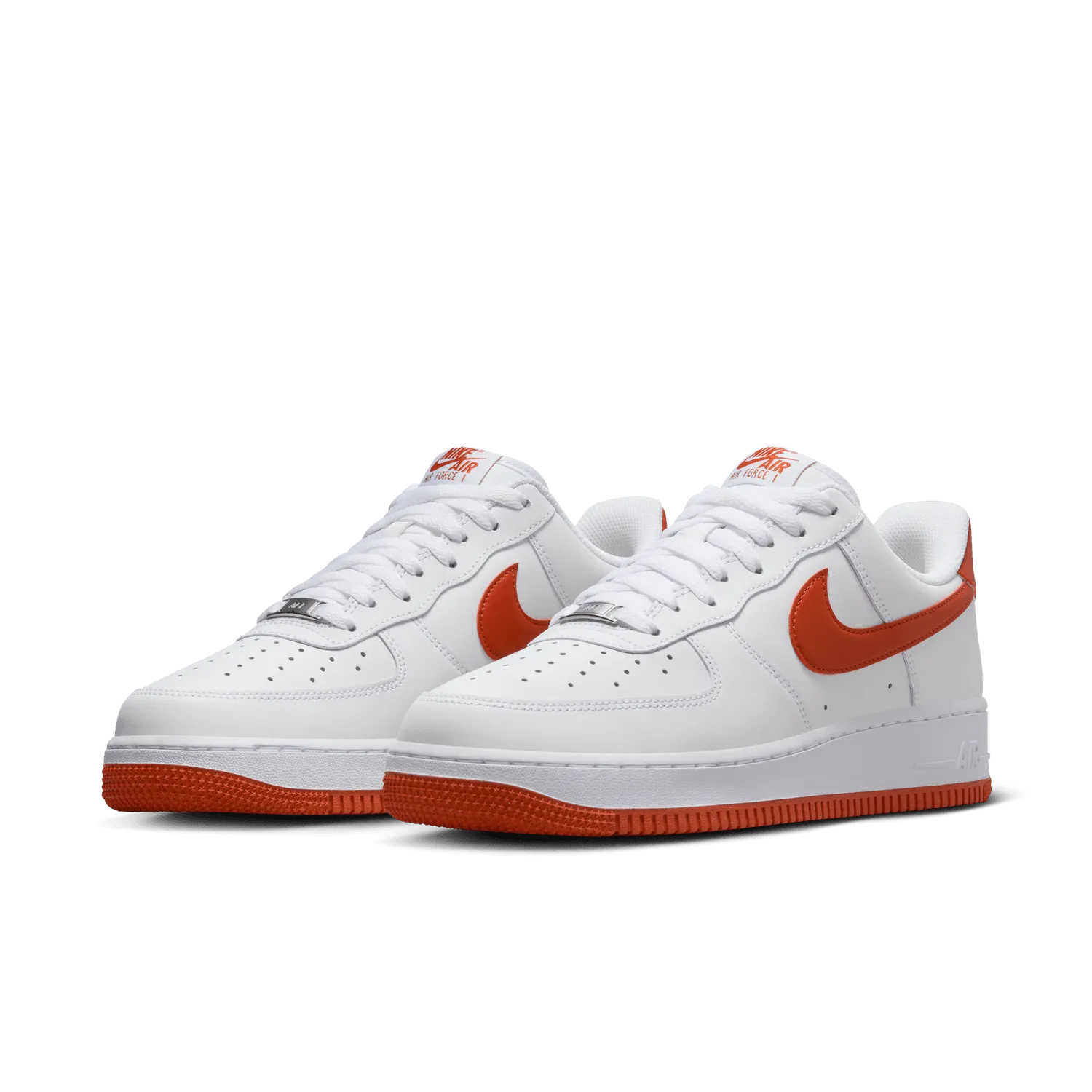 Nike Air Force 1 '07 'White/Dragon Red'