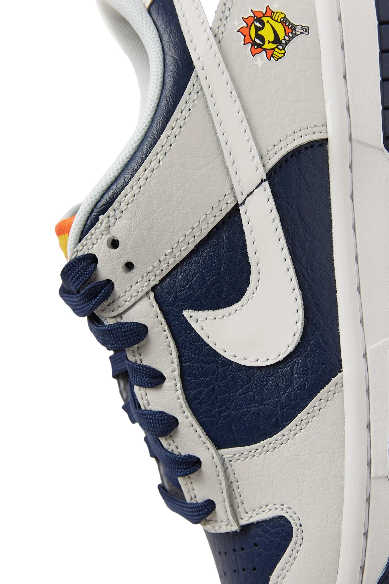 Nike Kids Dunk Low BG 'Photon Dust/White-Midnight Navy'