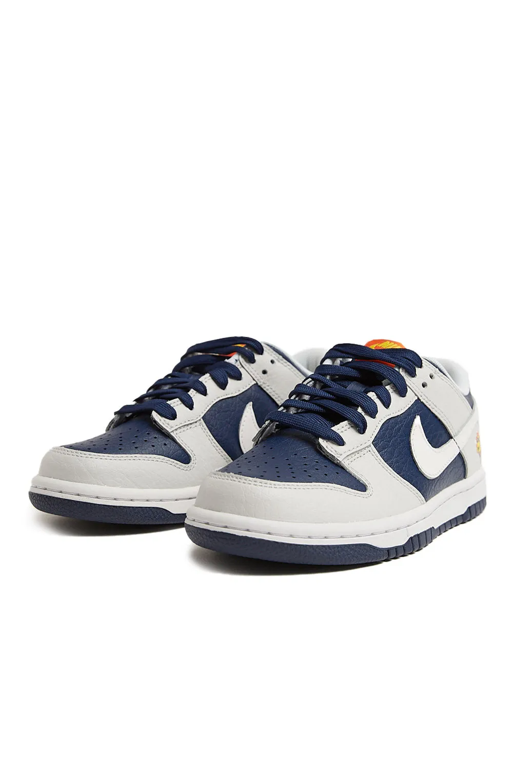 Nike Kids Dunk Low BG 'Photon Dust/White-Midnight Navy'