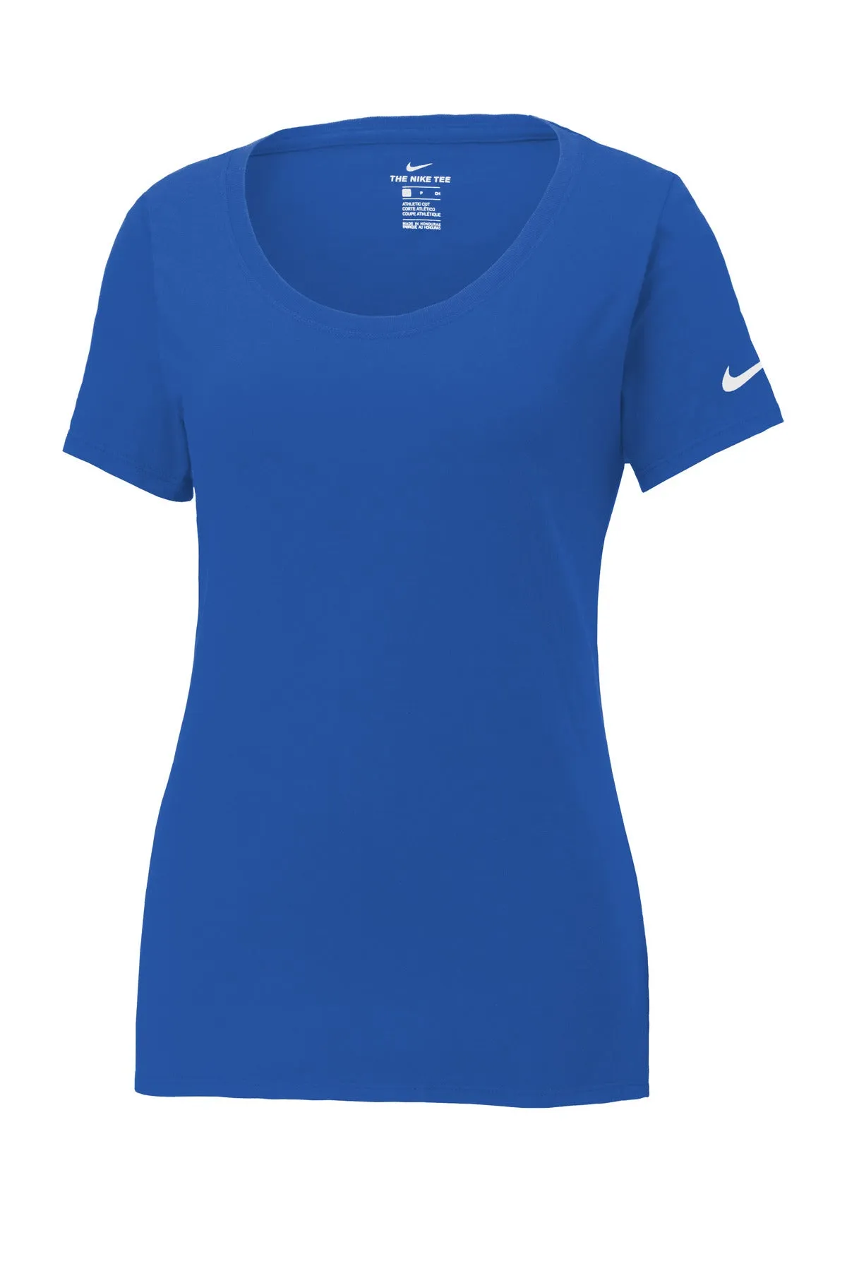 Nike Ladies Dri-FIT Cotton/Poly Scoop Neck Tee. NKBQ5234