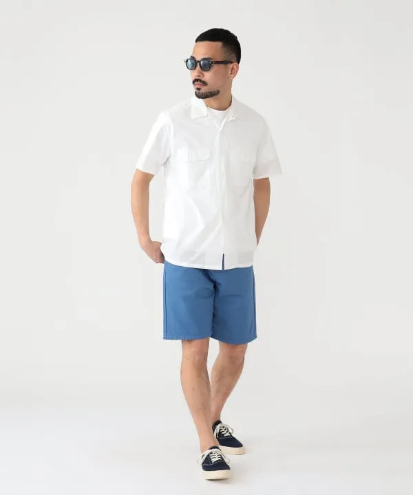 Open Collar Short Sleeve Peruvian Pima - White