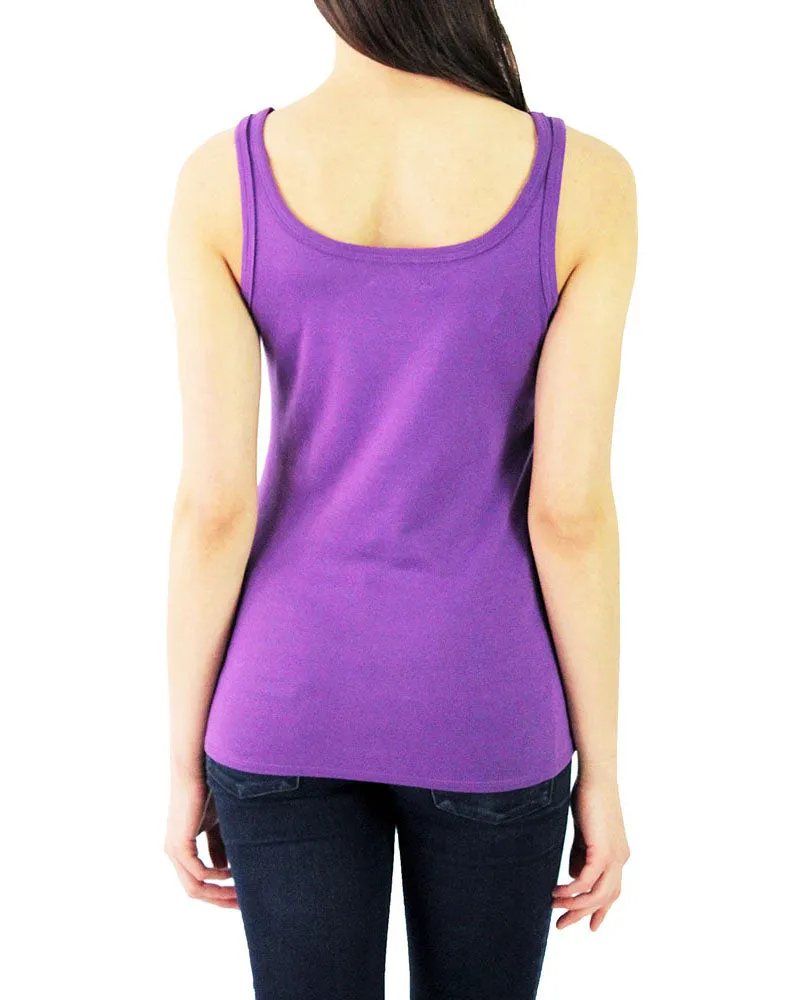 Pima Cotton Interlock Layering Tank