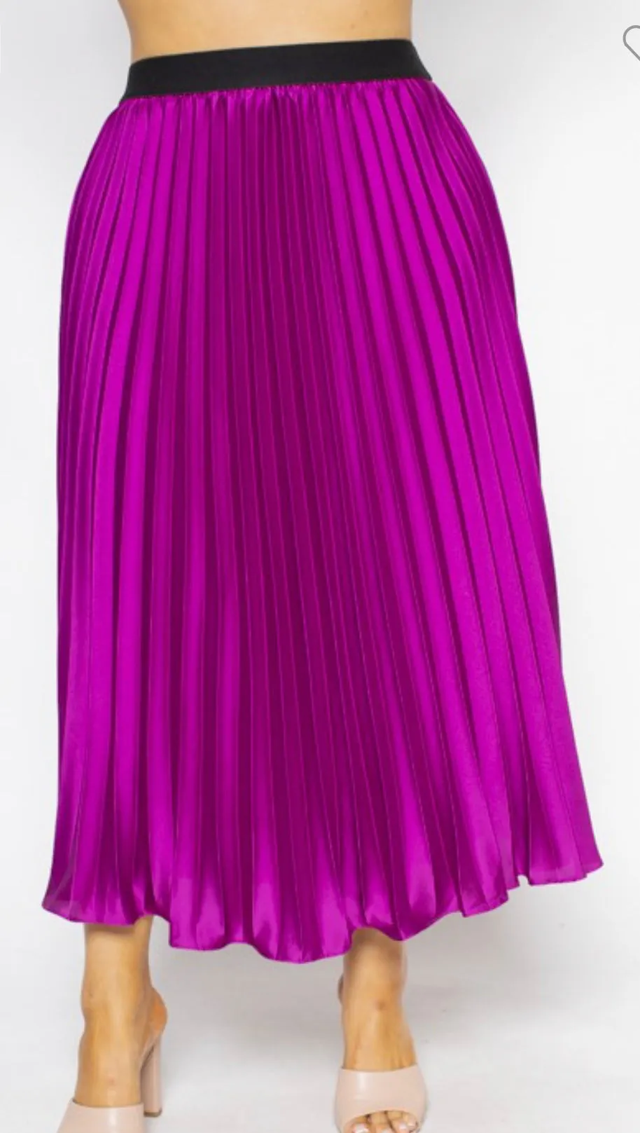 Pleat Midi