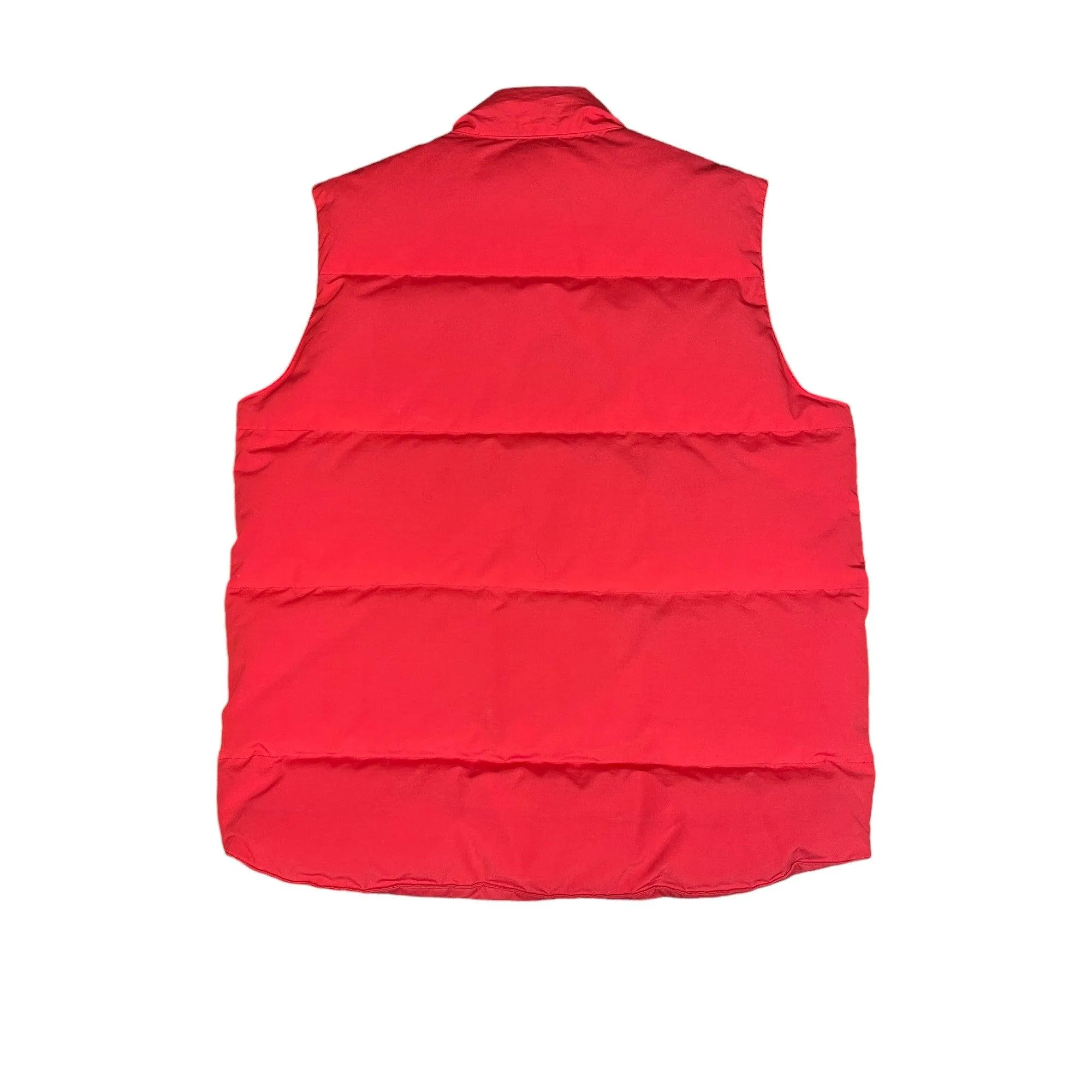 Red Canada Goose Puffer Gilet - Extra Large