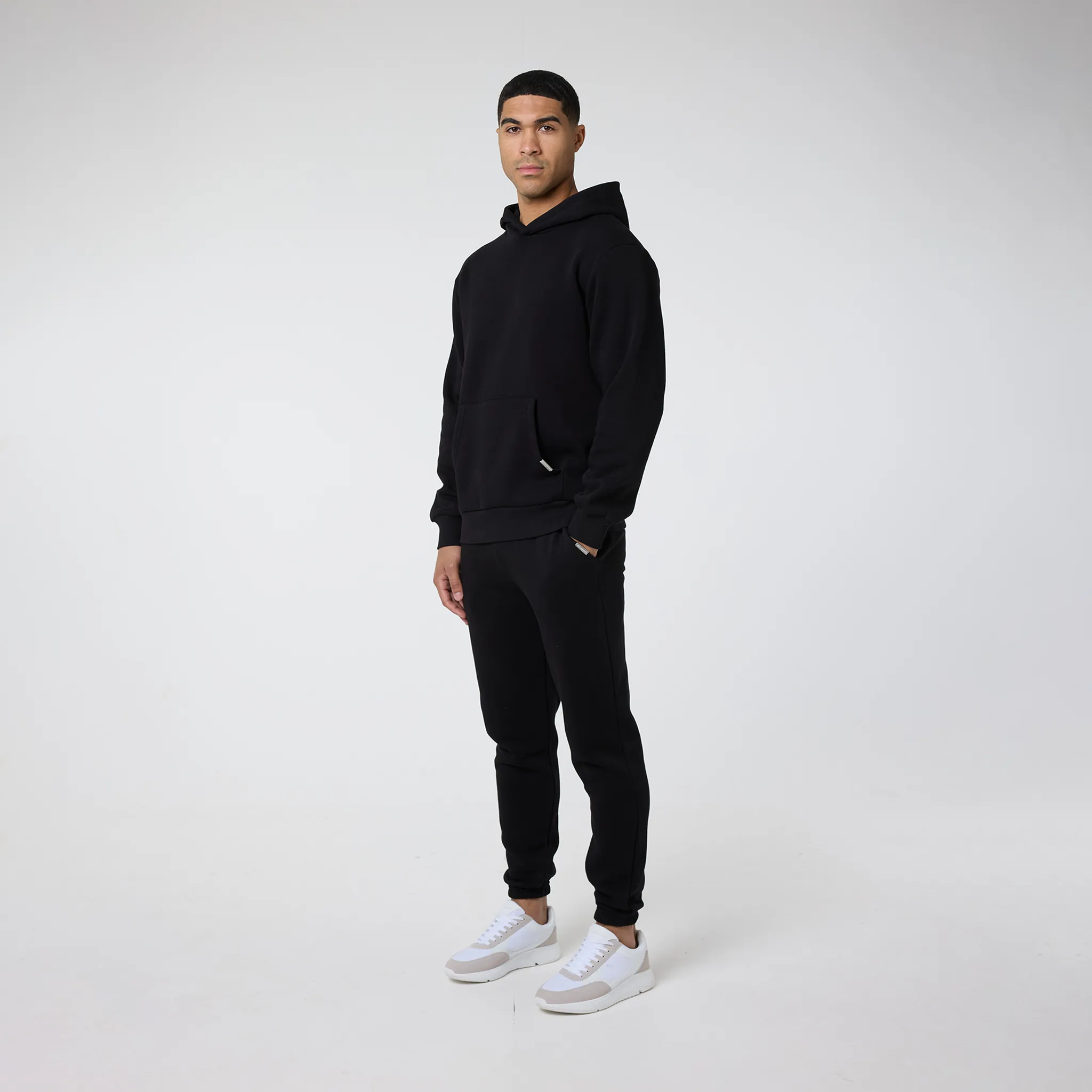 Relaxed Fit Tracksuit | Black