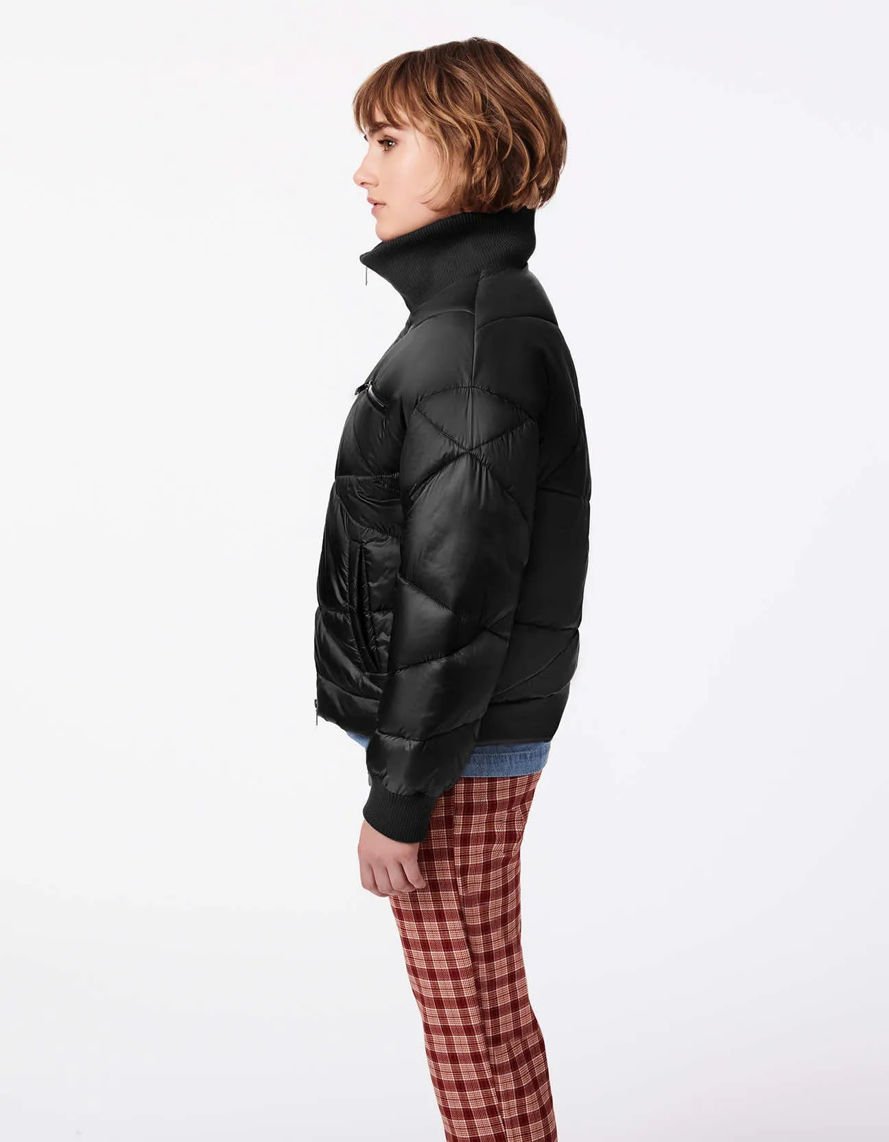 Sleeve Surprise Puffer Jacket