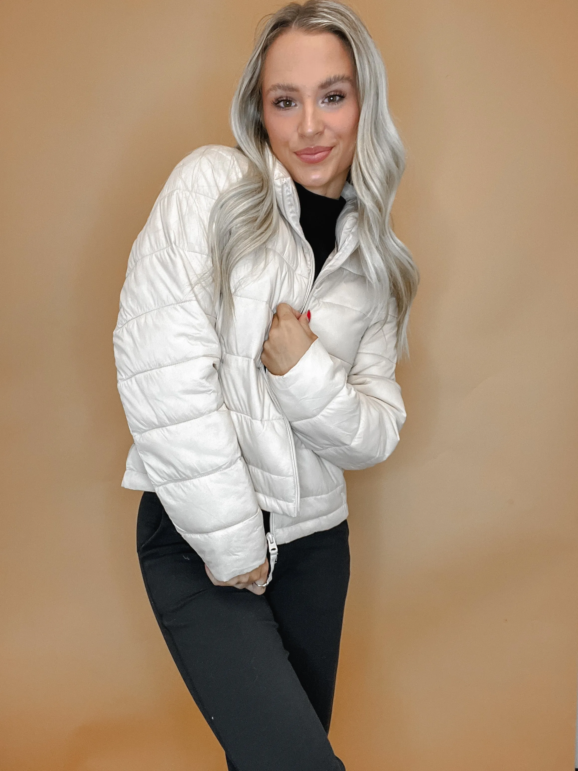 Snowball Fight Puffer Jacket