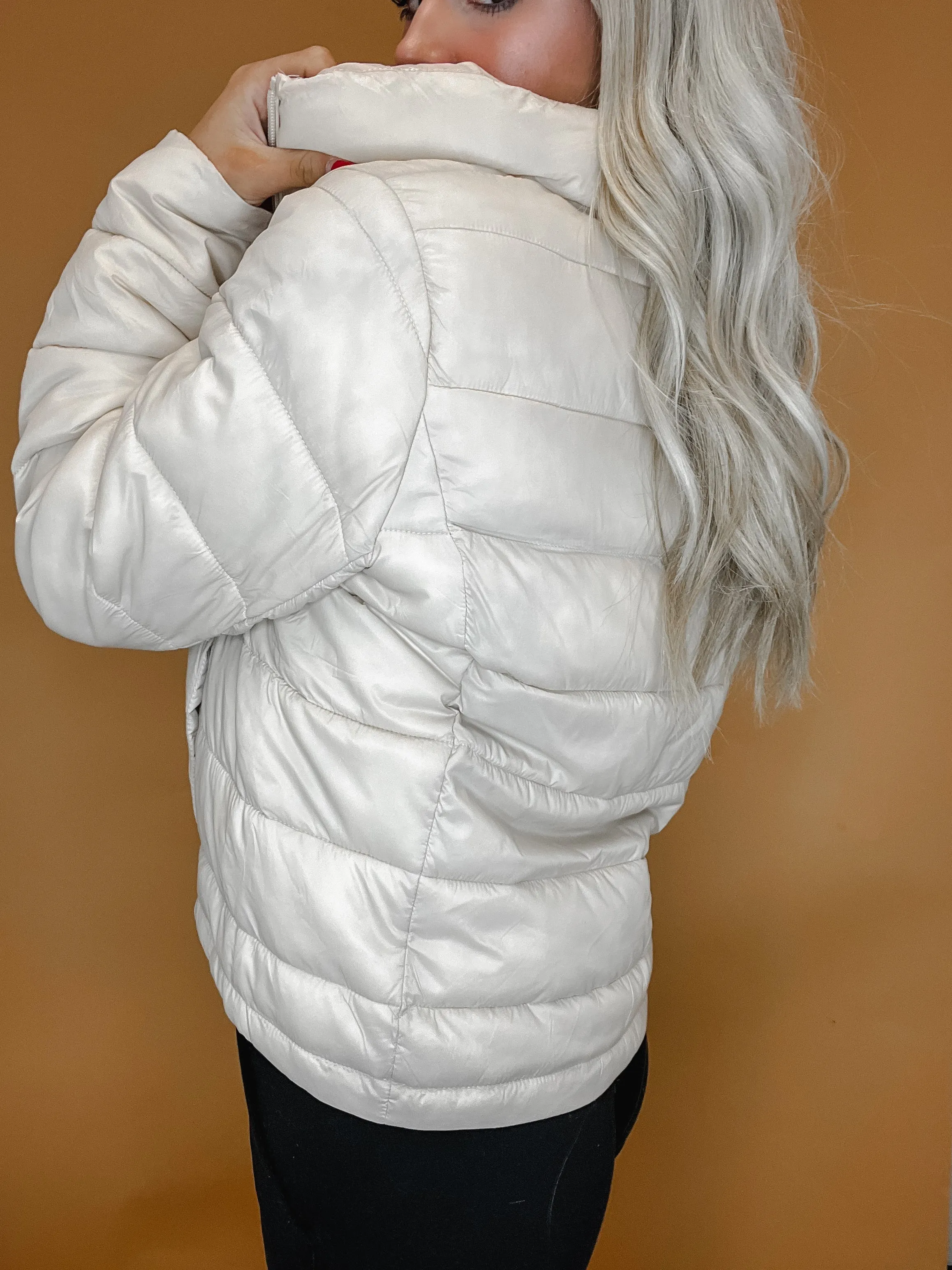 Snowball Fight Puffer Jacket