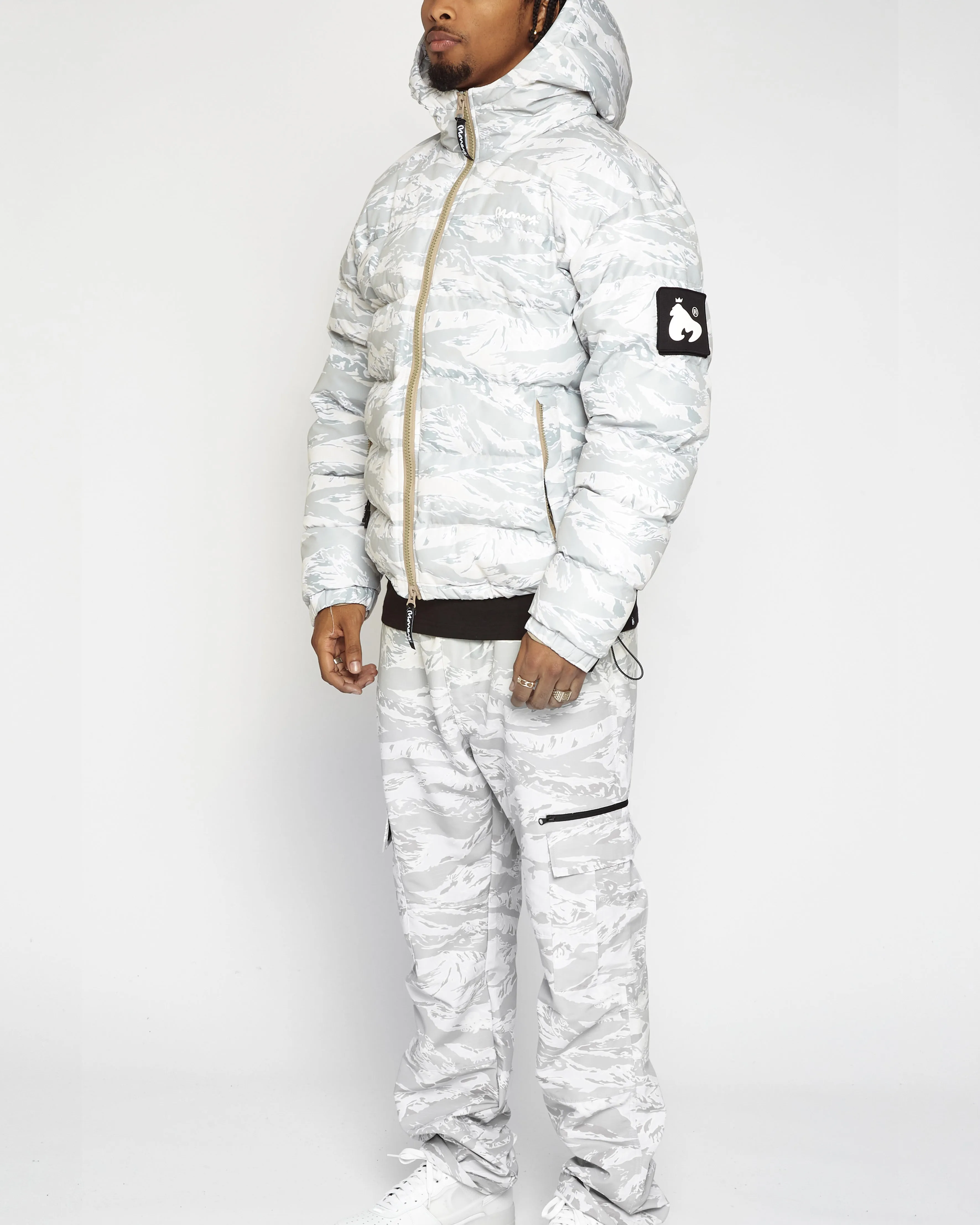 SUB CITY PUFFER - ICED TIGER CAMO