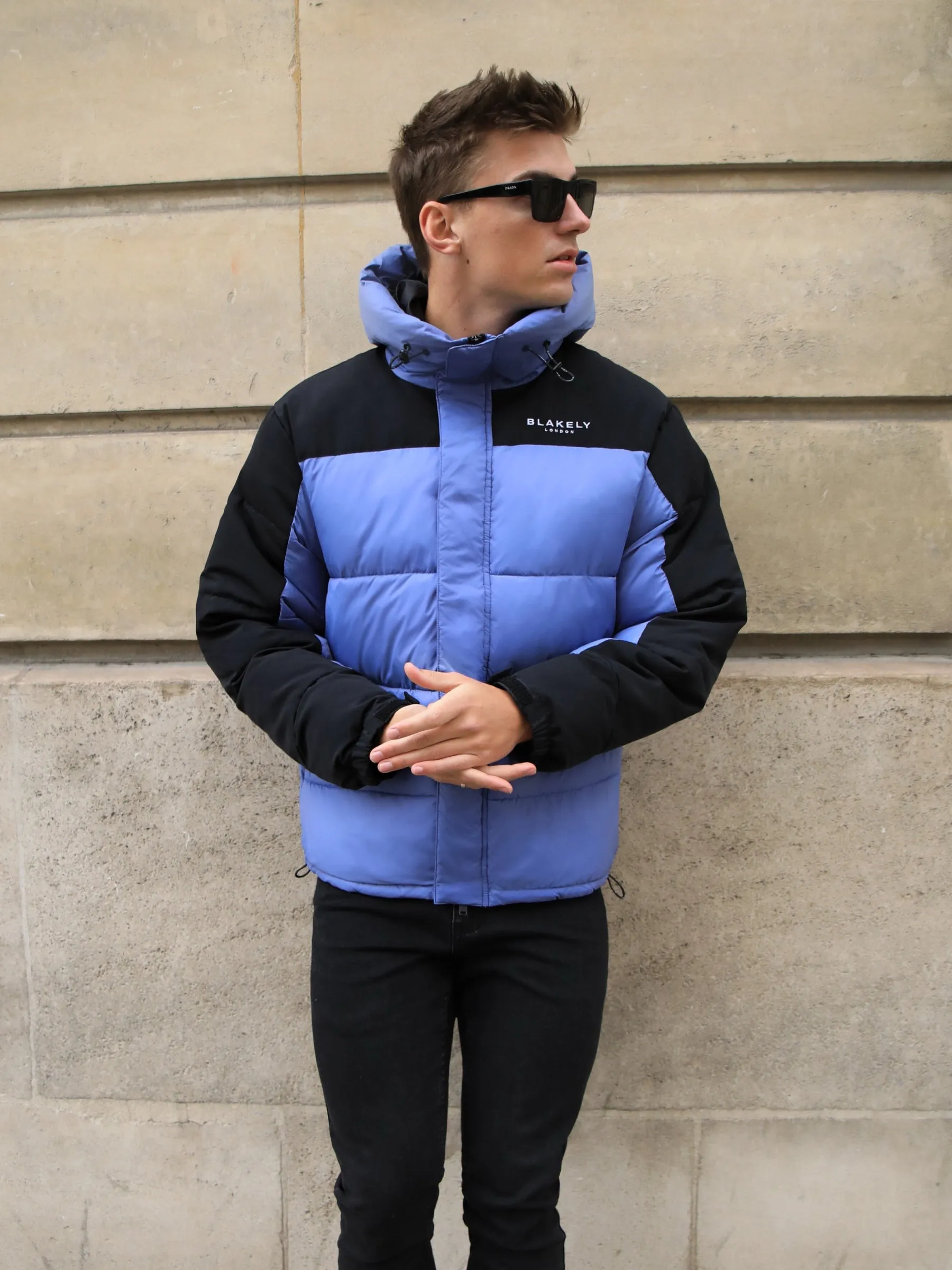 Tampa Puffer Coat - Blue