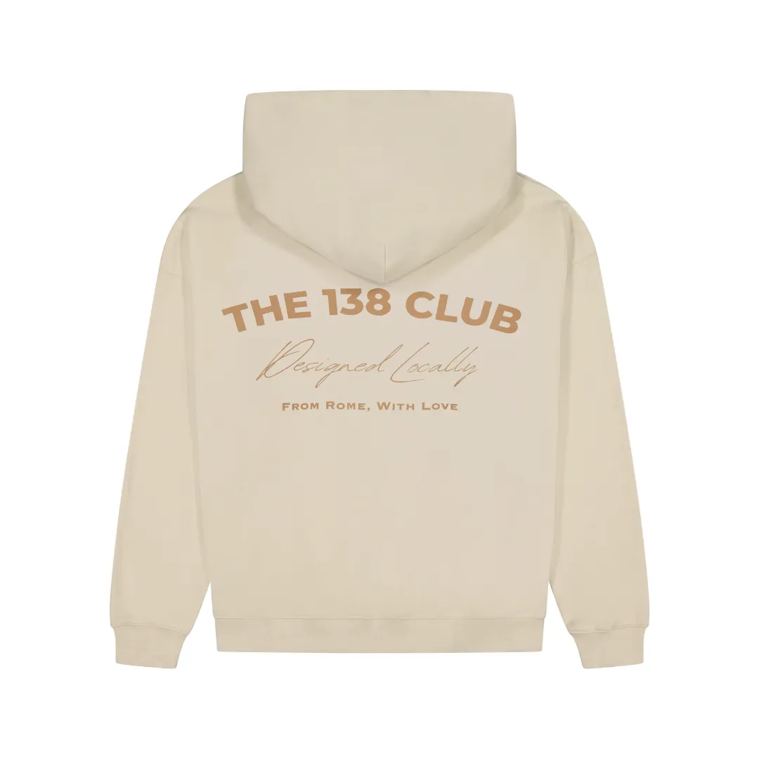 THE 138 CLUB HOODIE - BONE