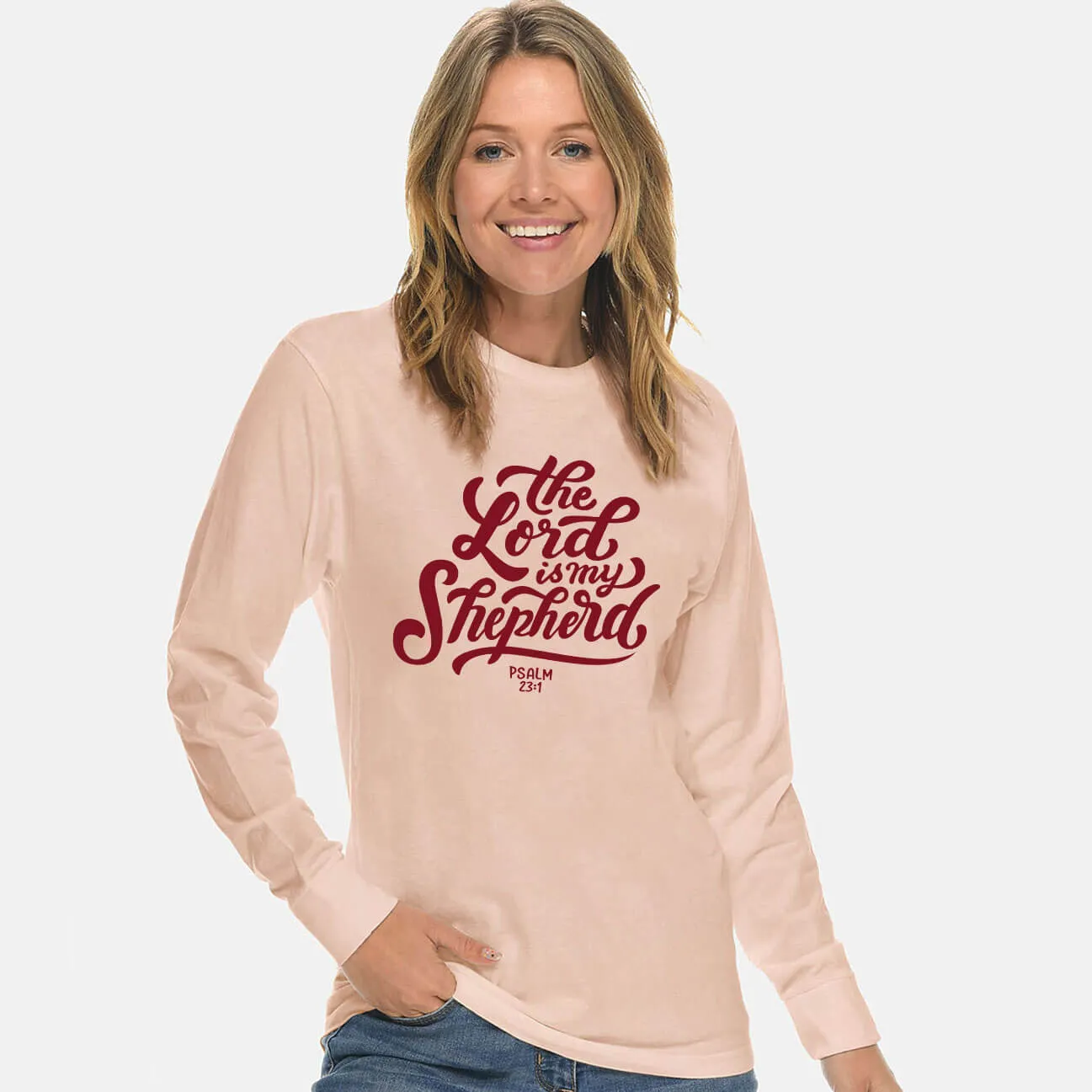 The Lord Is My Shepherd Unisex Long Sleeve T Shirt