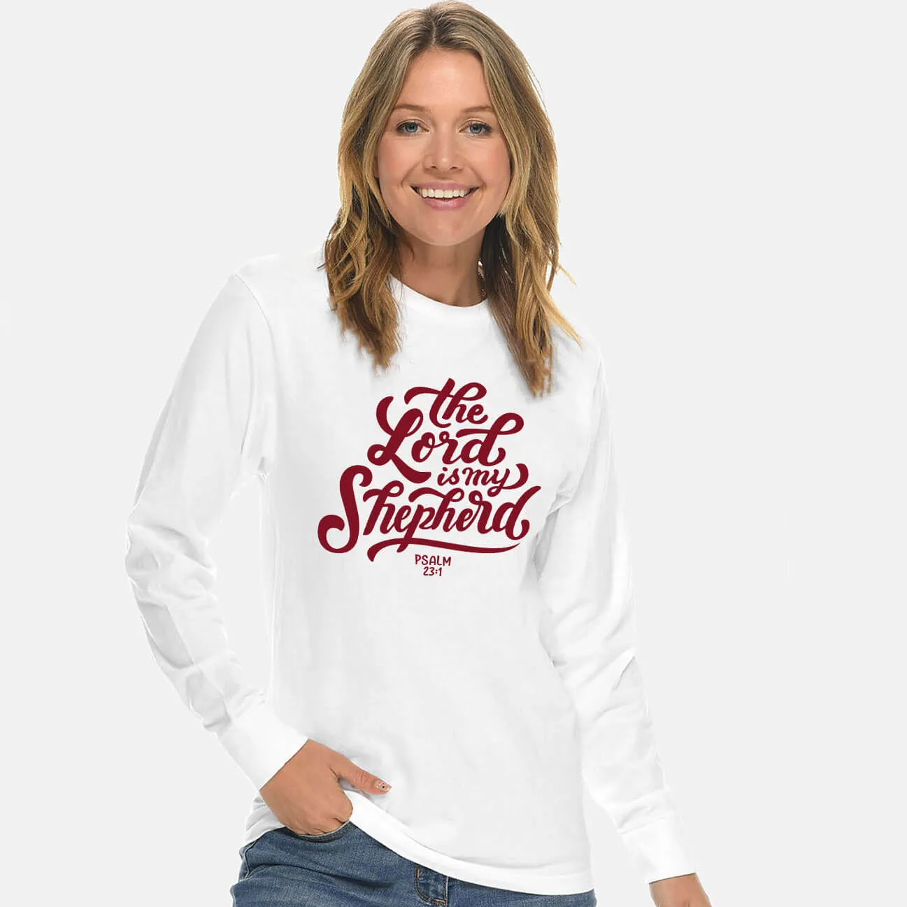 The Lord Is My Shepherd Unisex Long Sleeve T Shirt