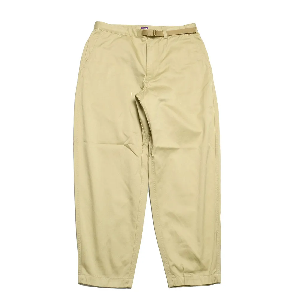 THE NORTH FACE PURPLE LABEL - Chino Wide Tapered Field Pants - NT5412N