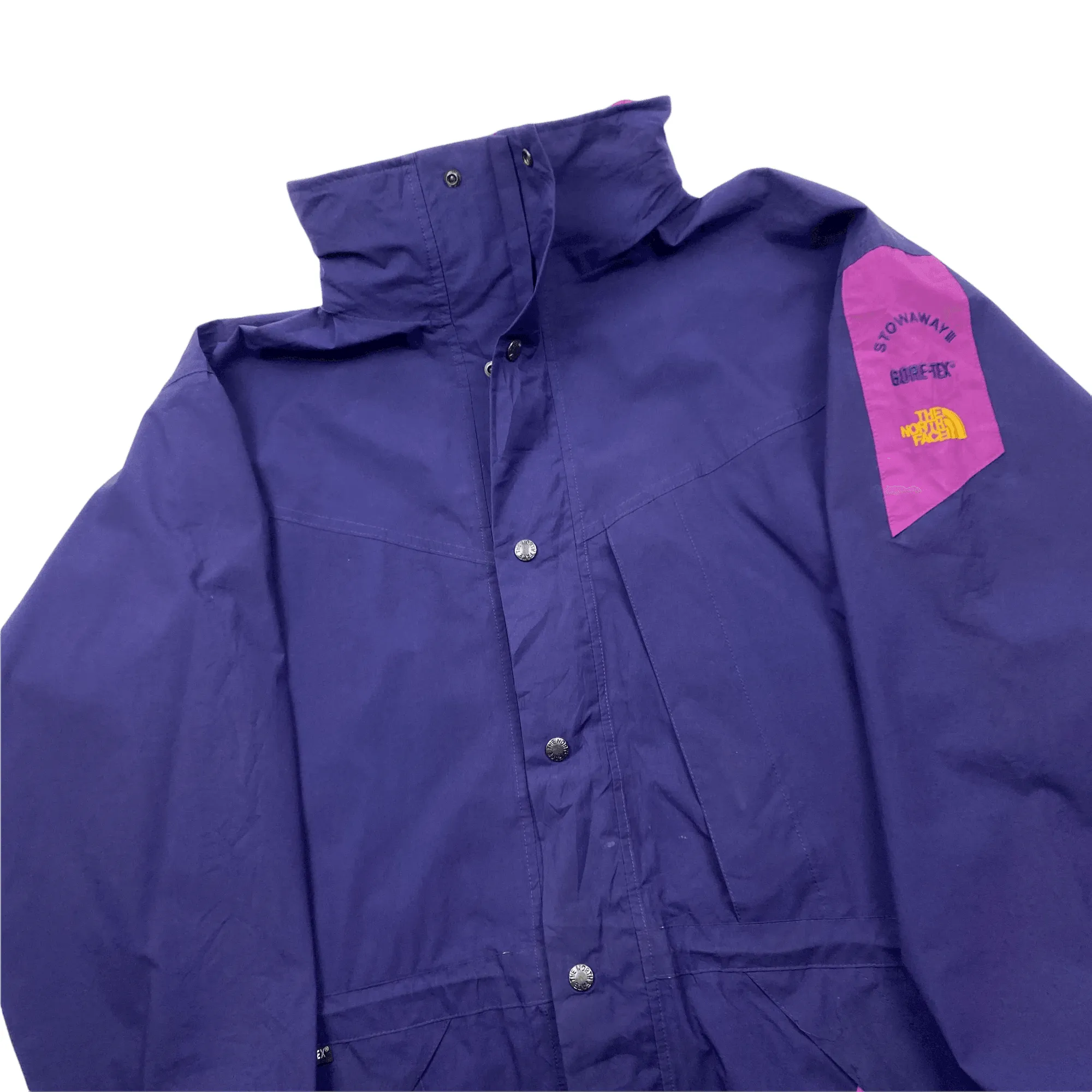 Vintage 90s Purple The North Face (TNF) Stonoway III Waterproof Coat/ Jacket - Large