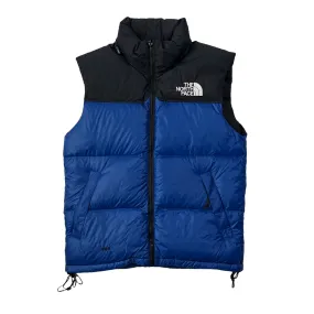 Vintage Blue   Black The North Face (TNF) 700 Puffer Gilet - Small