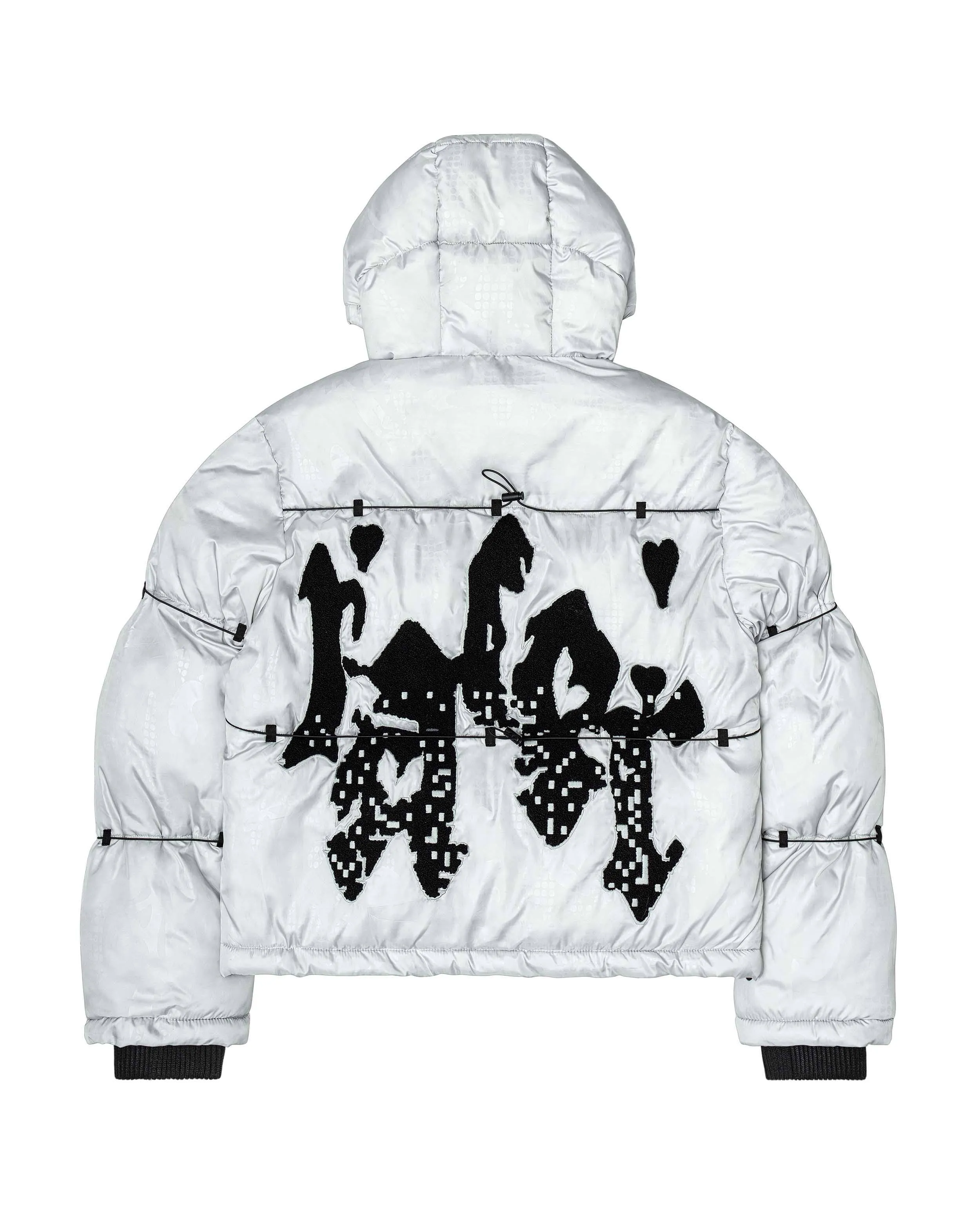 White Camo Puffer Jacket 2.0