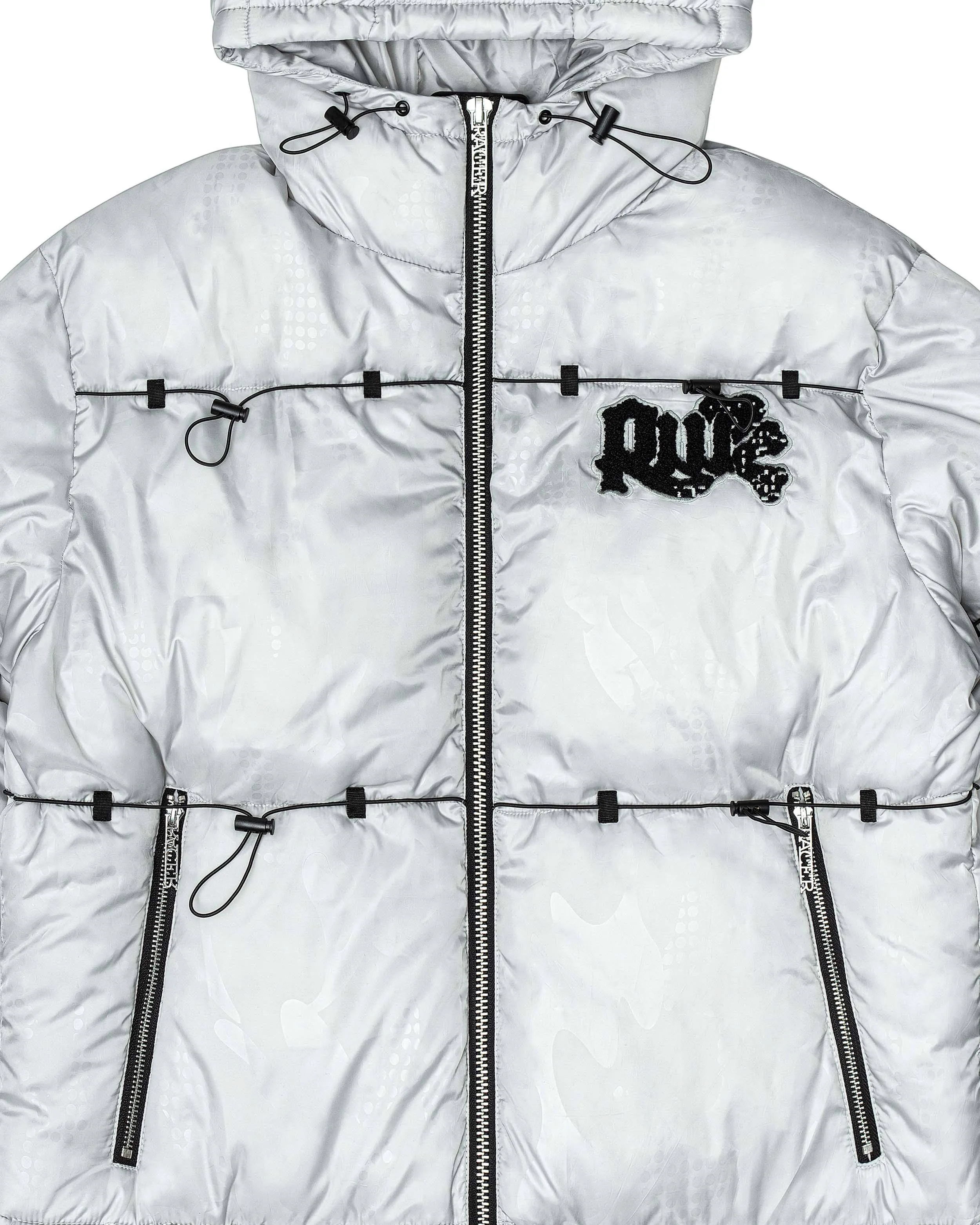 White Camo Puffer Jacket 2.0