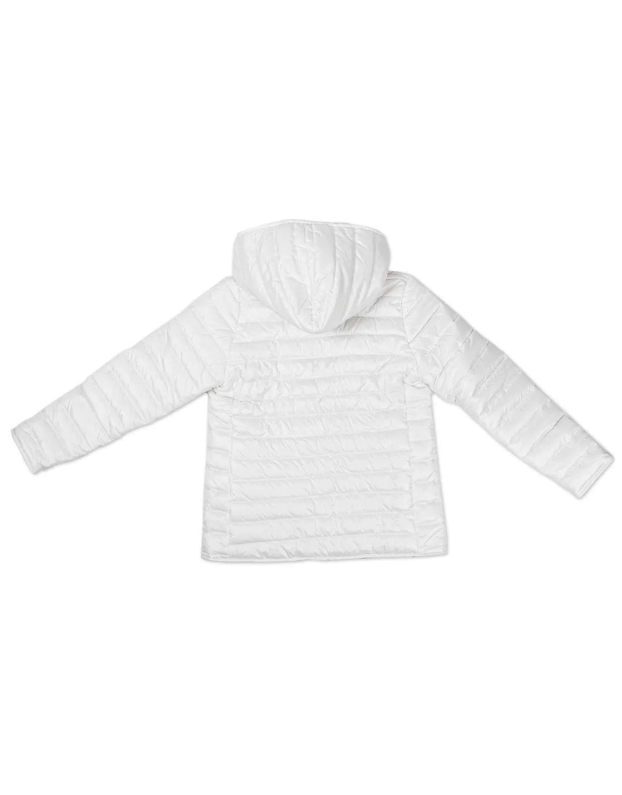 WHITE  PUFFER JACKET