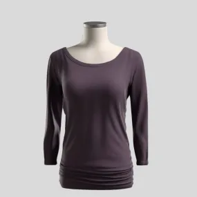 Women's casual top - merino wool or organic cotton